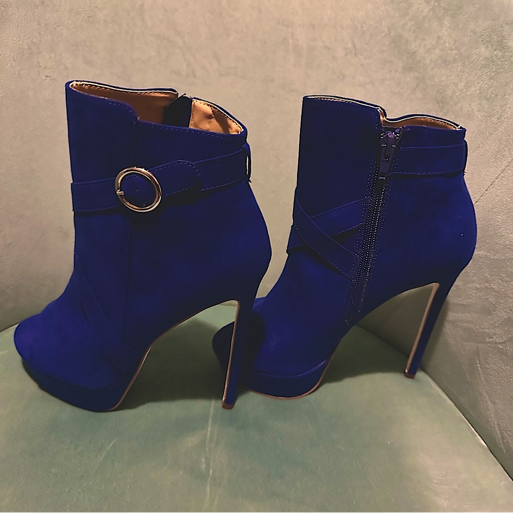 Royal Blue Stiletto Heels